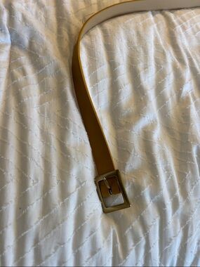 Mustard colored belt